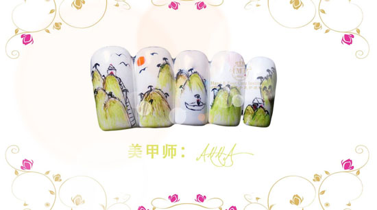 ylzx美甲新款式