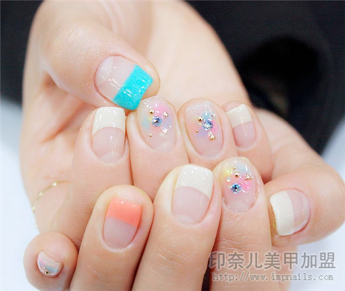 美甲图片,美甲款式,开美甲店,ylzx美甲