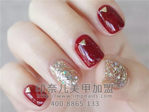 招财运,金色美甲,美甲款式,脱贫 招财运,金色美甲,美甲款式,脱贫